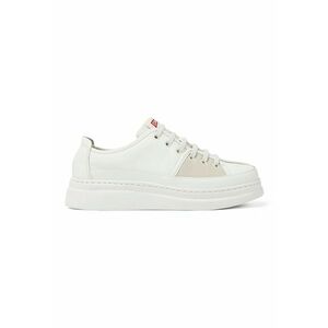 Pantofi sport din piele cu talpa wedge Runner Up Twins imagine