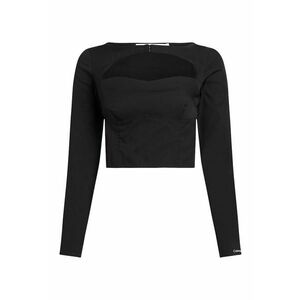 Bluza crop cu decupaj imagine