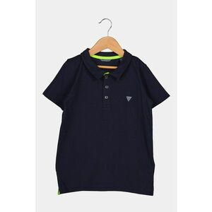 Tricou polo cu logo discret imagine