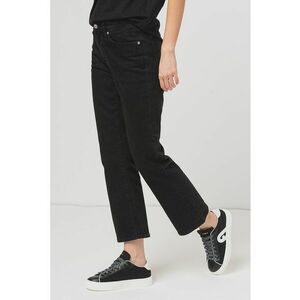 Blugi cu talie medie si model cu 5 buzunare imagine