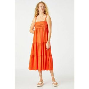 Rochie evazata cu decolteu patrat imagine