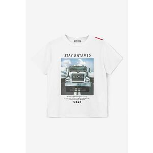 Tricou din amestec de bumbac cu imprimeu imagine