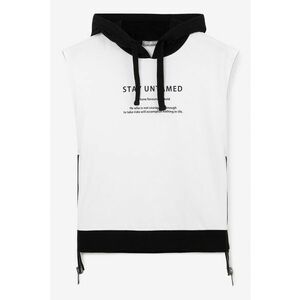 Tricou cu imprimeu si gluga imagine