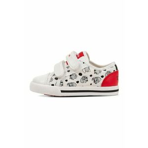 Tenisi cu inchidere velcro si model grafic imagine