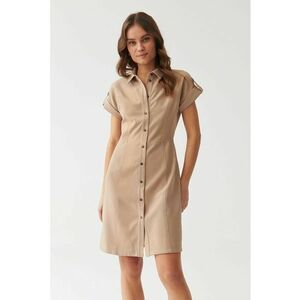 Rochie-camasa cu maneci scurte Fila imagine