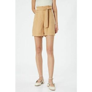 Pantaloni scurti cu snur in talie imagine