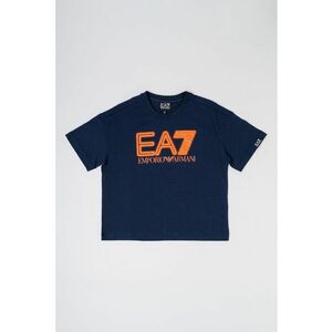 Tricou din bumbac cu imprimeu logo imagine