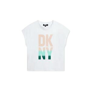 Tricou cu decolteu la baza gatului si imprimeu logo imagine