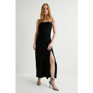 Rochie maxi cu slit adanc imagine