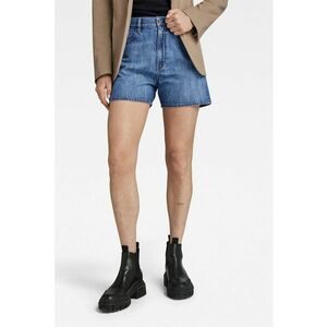 Pantaloni scurti din denim cu talie inalta imagine