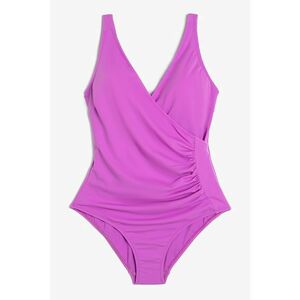 Costum de baie intreg cu detalii drapate imagine