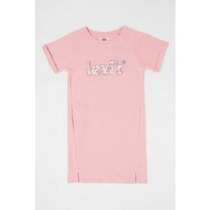 Rochie din amestec de bumbac cu logo imagine