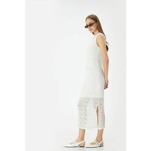 Rochie midi de dantela imagine