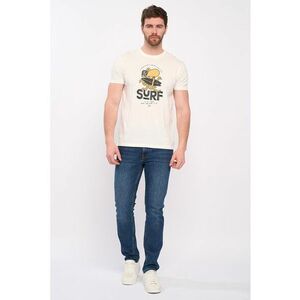 Tricou de bumbac cu imprimeu grafic imagine