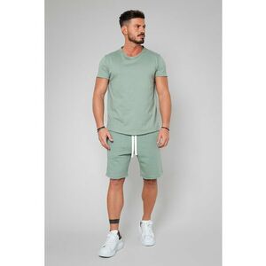 Set de tricou de bumbac si pantaloni scurti imagine