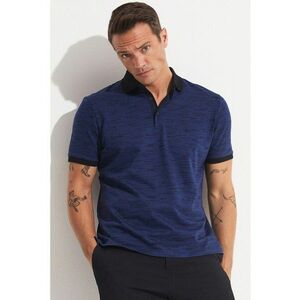 Tricou polo cu fenta cu nasturi imagine