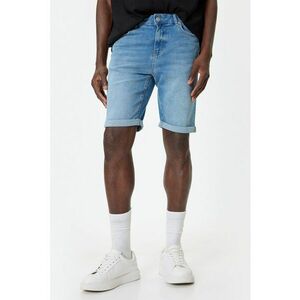 Blugi scurti regular fit imagine