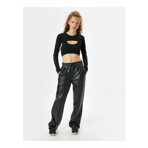Pantaloni din piele ecologica imagine