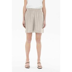 Pantaloni scurti din amestec de in cu talie inalta Tokyo imagine