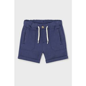 Pantaloni scurti de bumbac cu snur in talie imagine