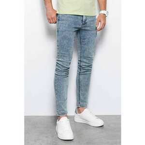 Blugi skinny cu aspect decolorat imagine