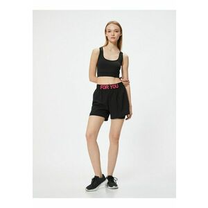 Pantaloni scurti cu text pentru finess imagine
