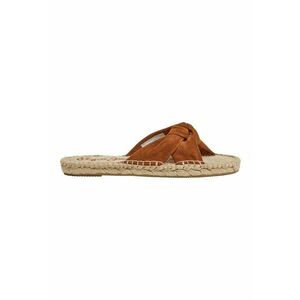 Papuci-espadrile de piele intoarsa imagine