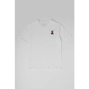 Tricou cu detaliu brodat imagine