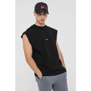 Tricou fara maneci cu decolteu la baza gatului Navertz imagine