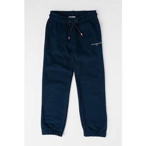 Pantaloni de trening din amestec de bumbac cu snur ajustabil imagine