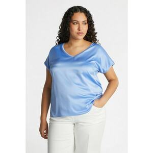 Tricou cu partea frontala din satin imagine