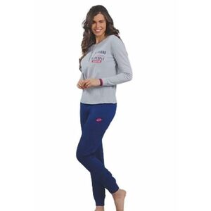 Pijama dama bumbac imagine