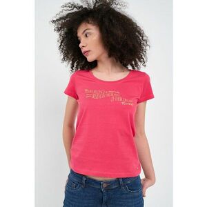 Tricou regular fit cu decolteu rotund imagine
