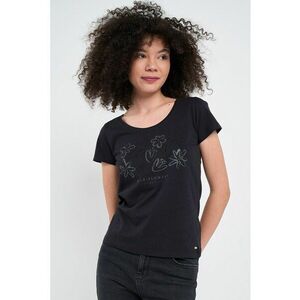Tricou cu imprimeu floral imagine