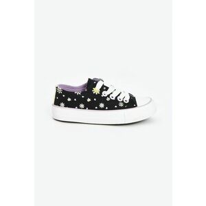 Tenisi low-cut cu model floral imagine