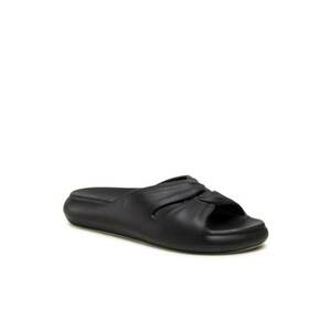 Papuci flip-flop dama - Textil - Negru imagine