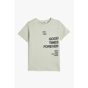 Tricou cu imprimeu text imagine