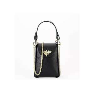 Geanta neagra mica din piele naturala 1021 127 16903 imagine