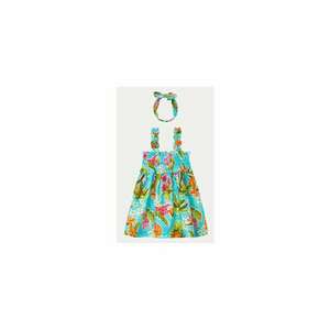 Rochie fete - 141317 - Albastru - Bumbac - imagine