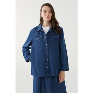 Jacheta lejera din denim imagine