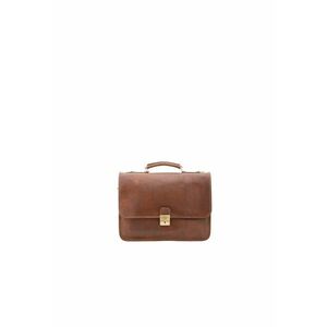 Geanta messenger unisex de piele imagine