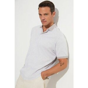 Tricou polo cu fenta cu nasturi imagine