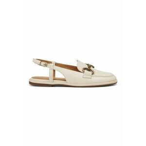 Pantofi loafer slingback de piele imagine