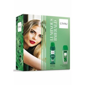Set cadou LUMINOUS EMERALD: Parfum pentru corp - 75 ml + Deodorant spray pentru corp - 150 ml imagine