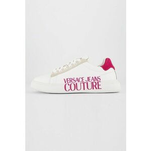 Pantofi sport de piele cu imprimeu logo imagine