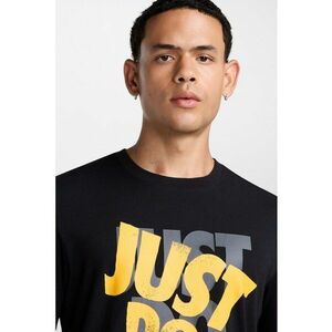 Tricou din bumbac cu imprimeu text imagine