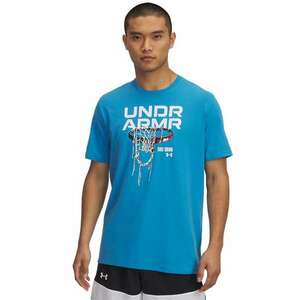 Tricou din amestec de bumbac cu imprimeu pentru baschet imagine