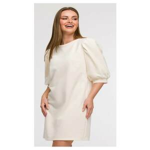 Rochie din trening cu maneci bufante - imagine