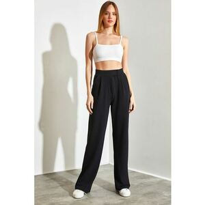 Pantaloni eleganti cu croiala ampla imagine