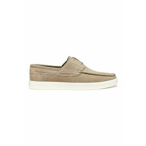 Pantofi boat de piele intoarsa imagine